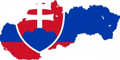 Kartes Slovākijas karoga